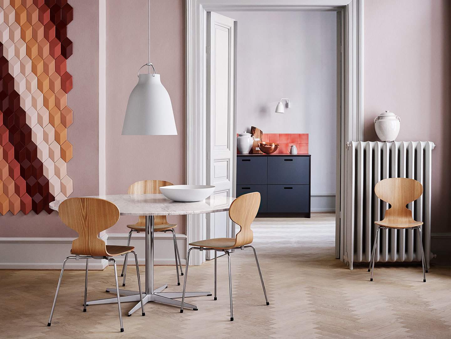 Fritz Hansen Ant Chair In Situ