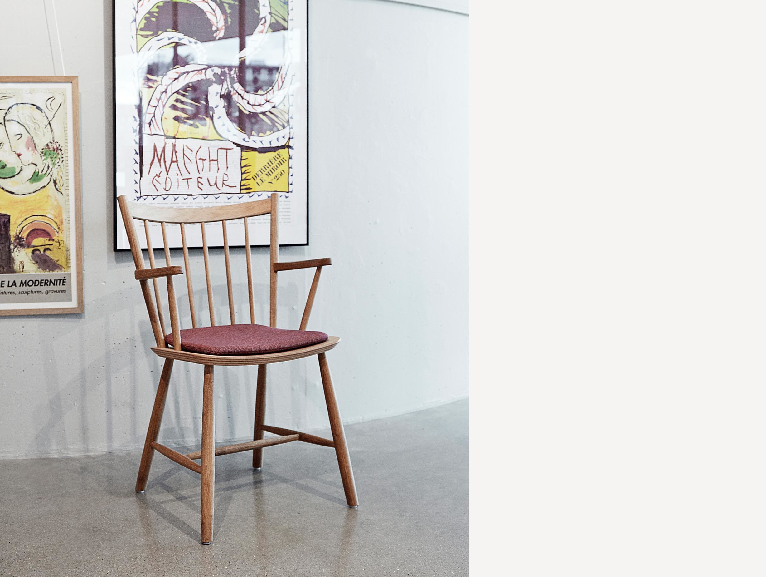 Hay j42 chair and seat cushion