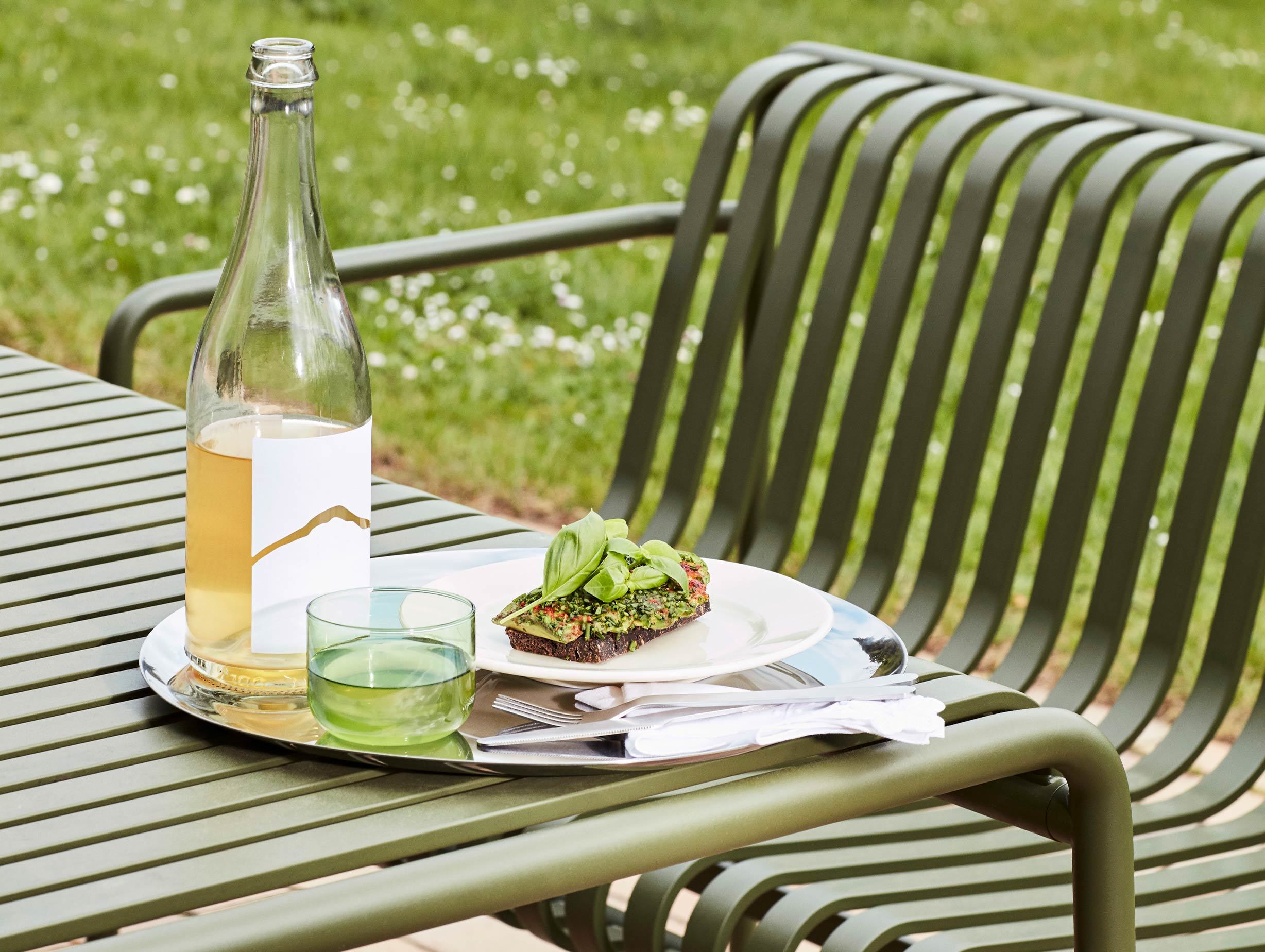 Hay palissade dining bench ls 1