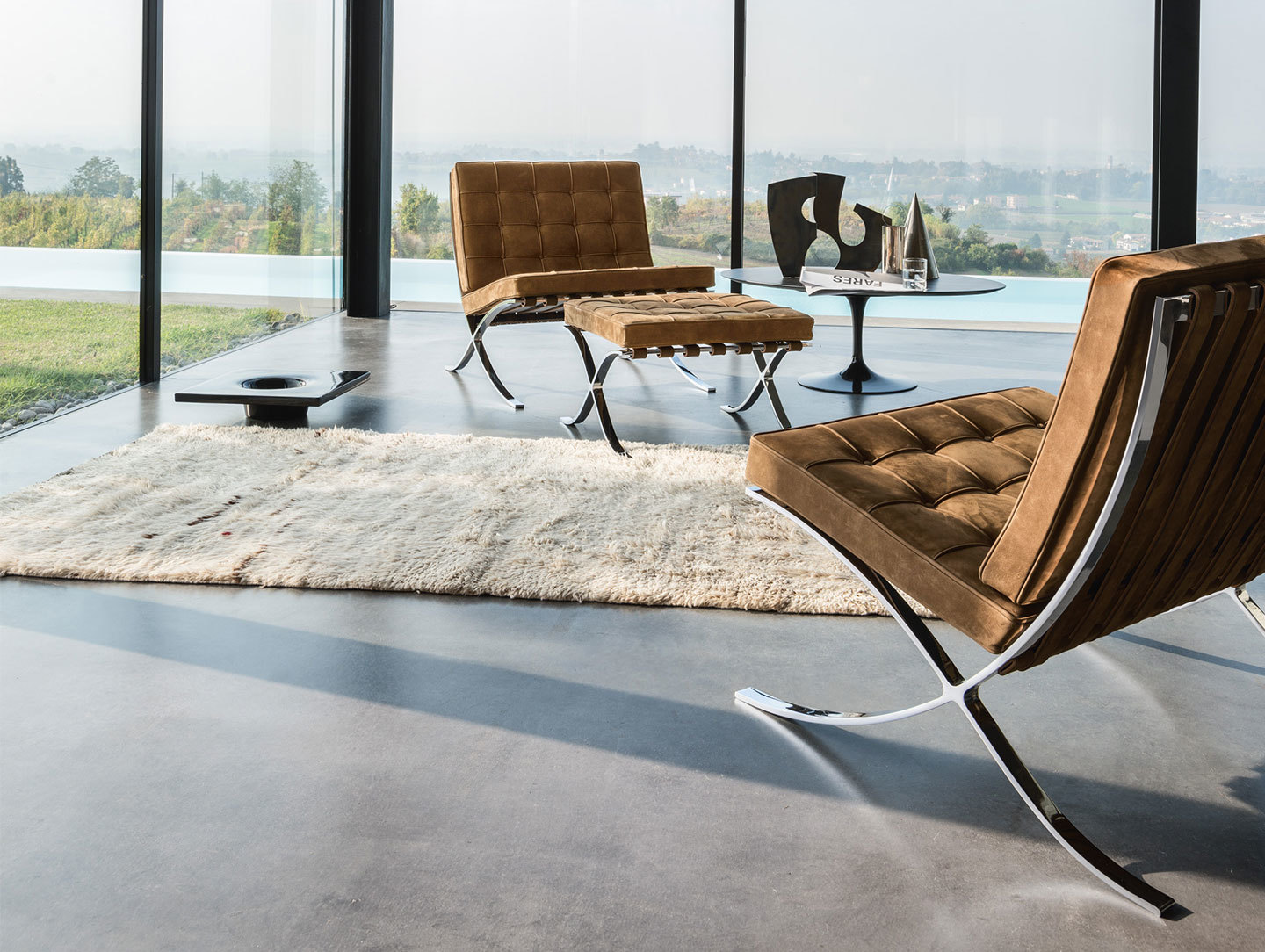 Knoll Barcelona Chair Leather