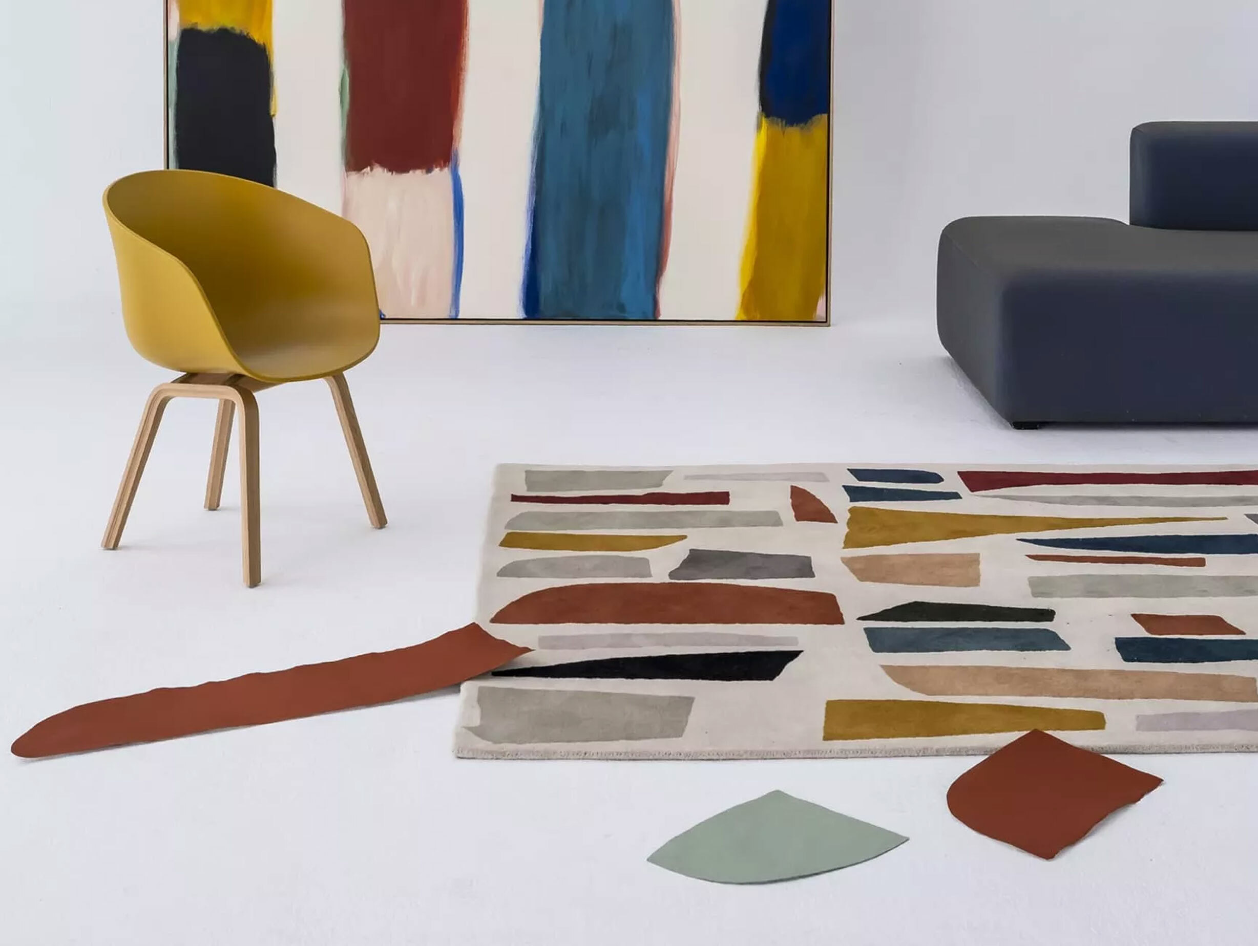 Nanimarquina tones pieces rug ls 1