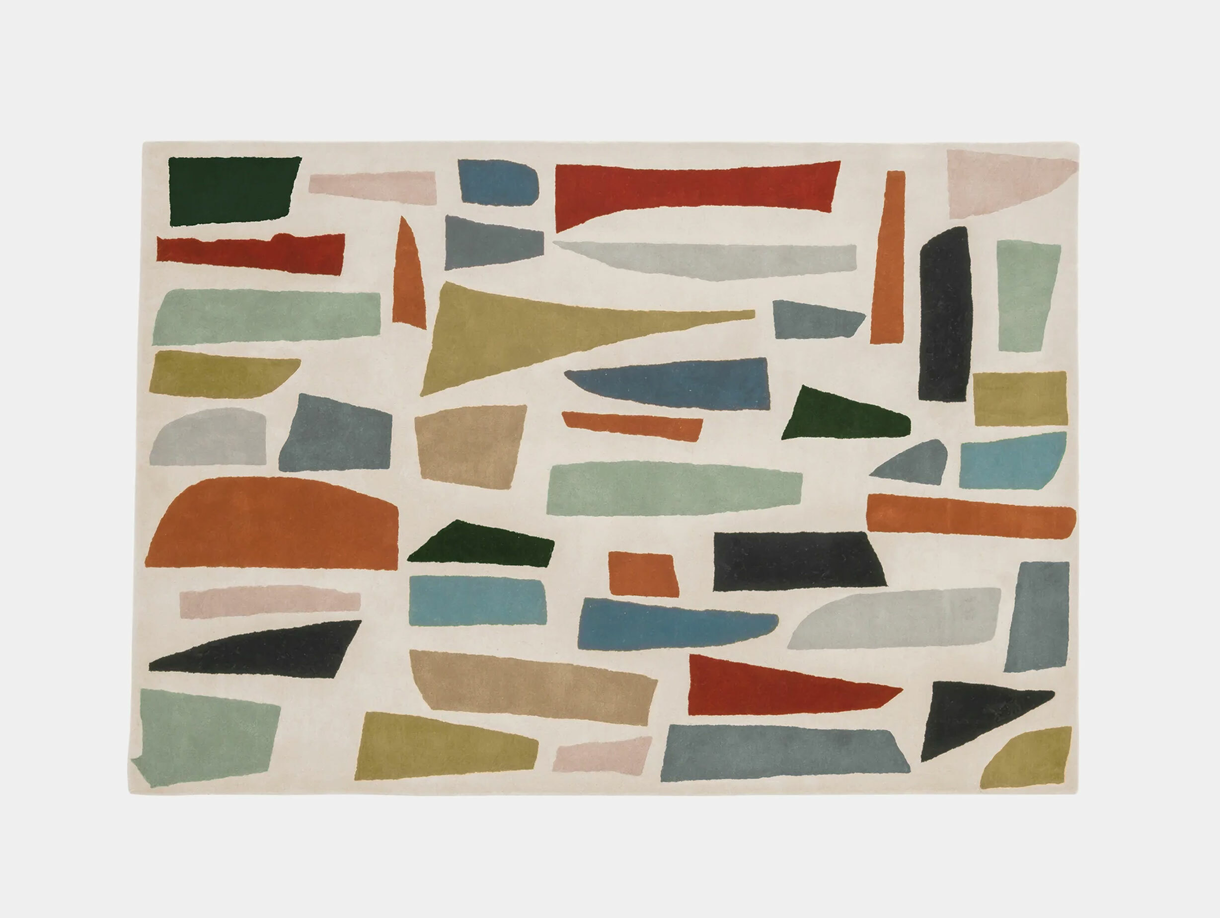 Nanimarquina tones pieces rug tufting