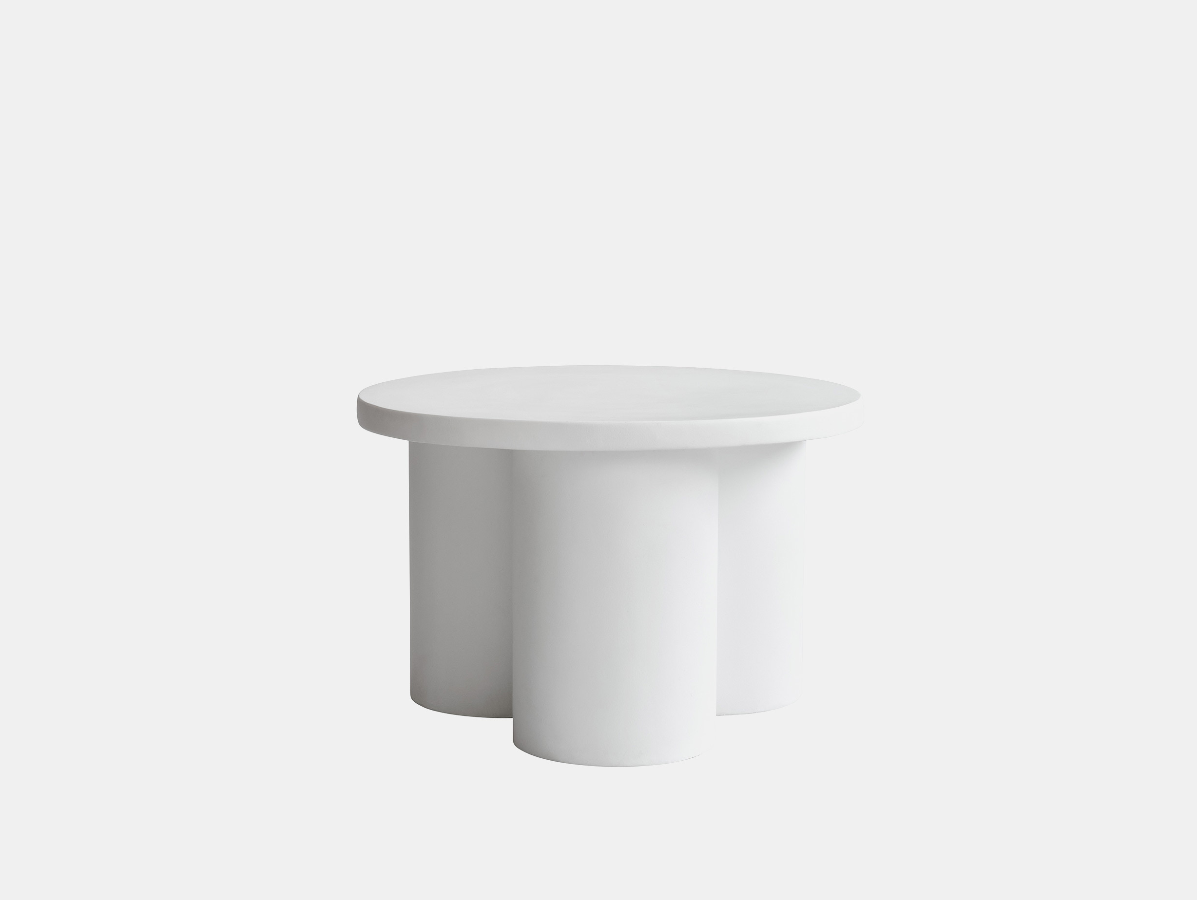 101 Copenhagen Big Foot Table Low Bone White