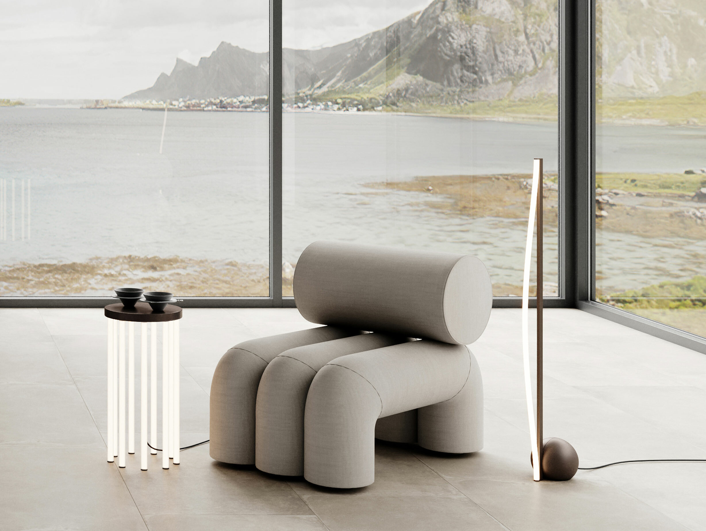 101 Copenhagen Bow Floor Lamp Lifestyle 4