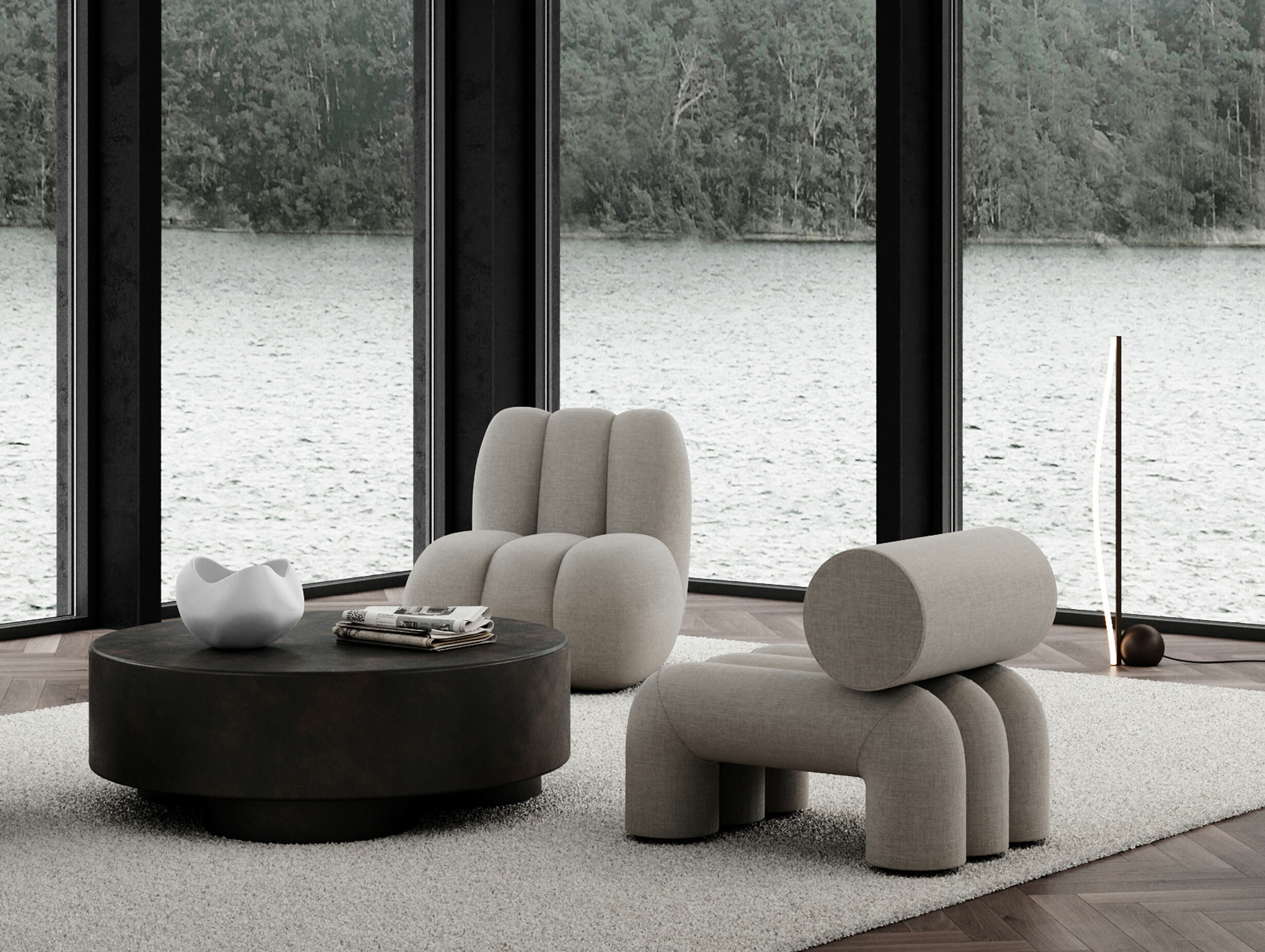 101 Copenhagen Bow Floor Lamp Lifestyle 5