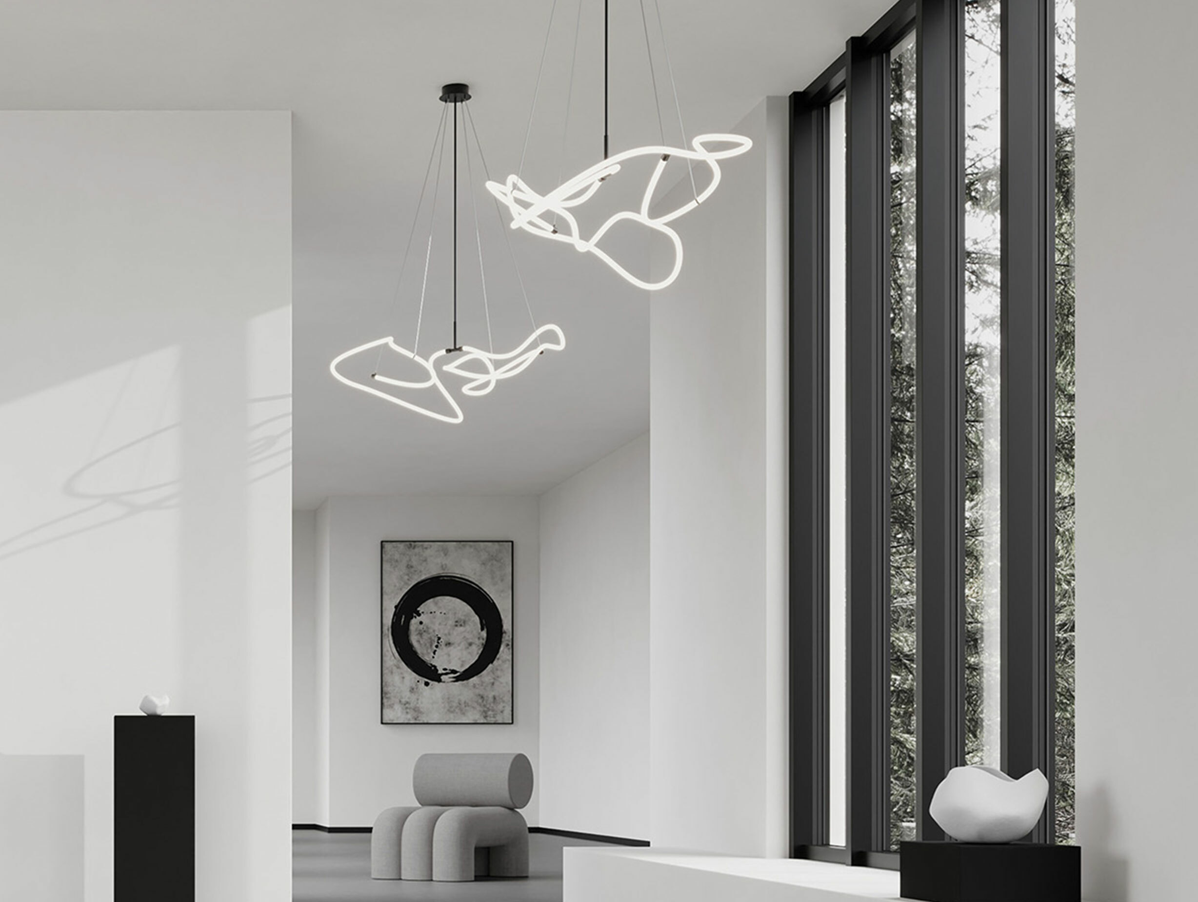 101 Copenhagen Ghost Pendant Light Lifestyle 1