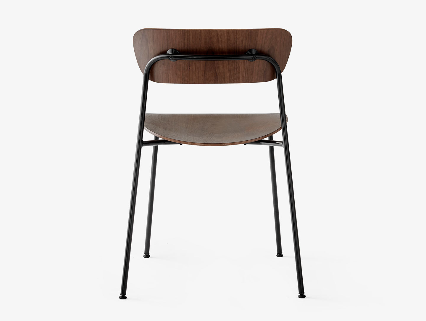 And Tradition Pavilion AV1 Chair walnut back Anderssen Voll