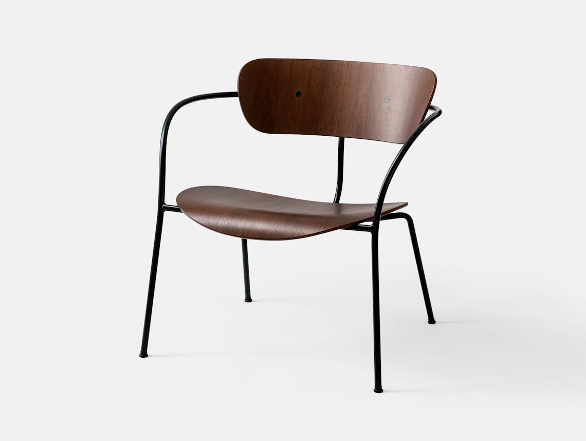 And Tradition Pavilion AV5 Lounge Chair walnut Anderssen Voll