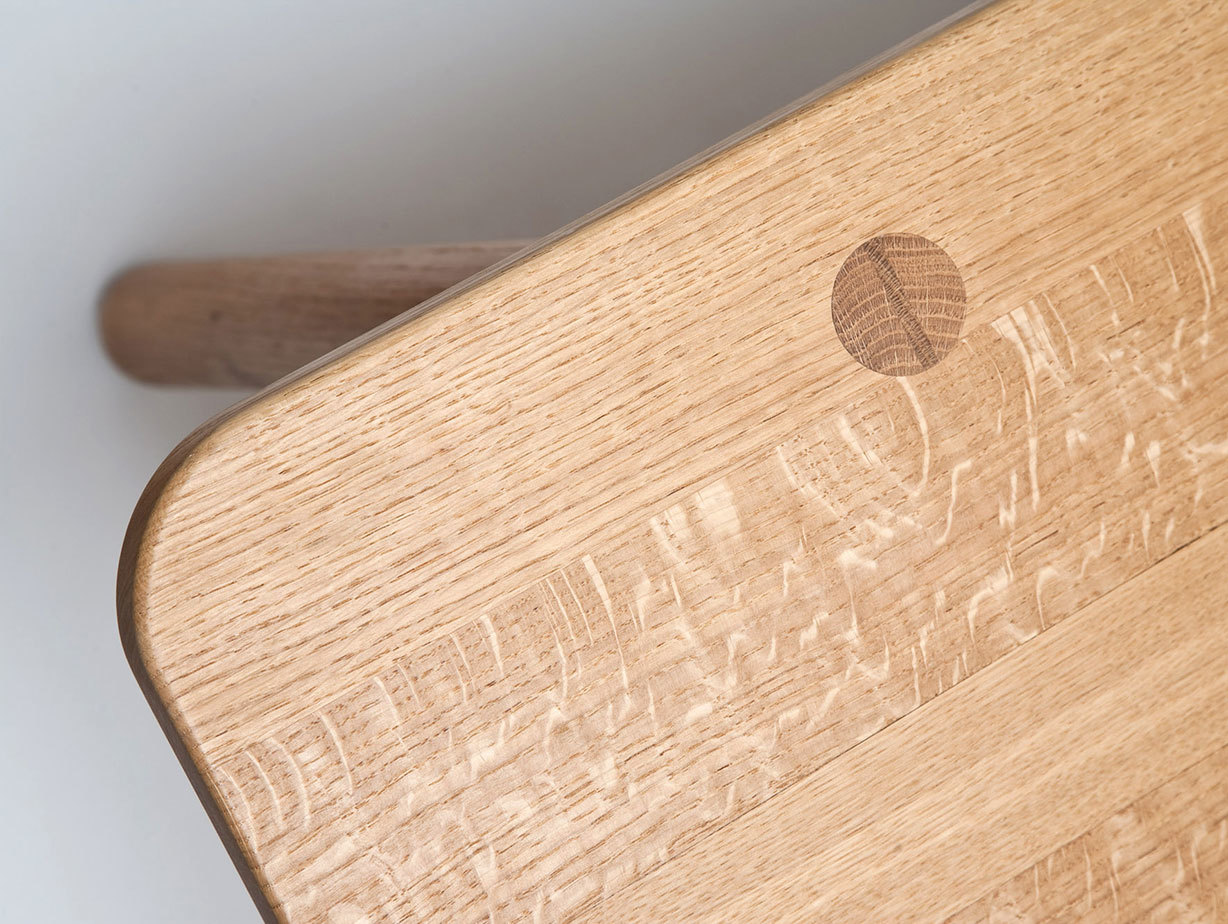 Another Country Bench One Oak detail