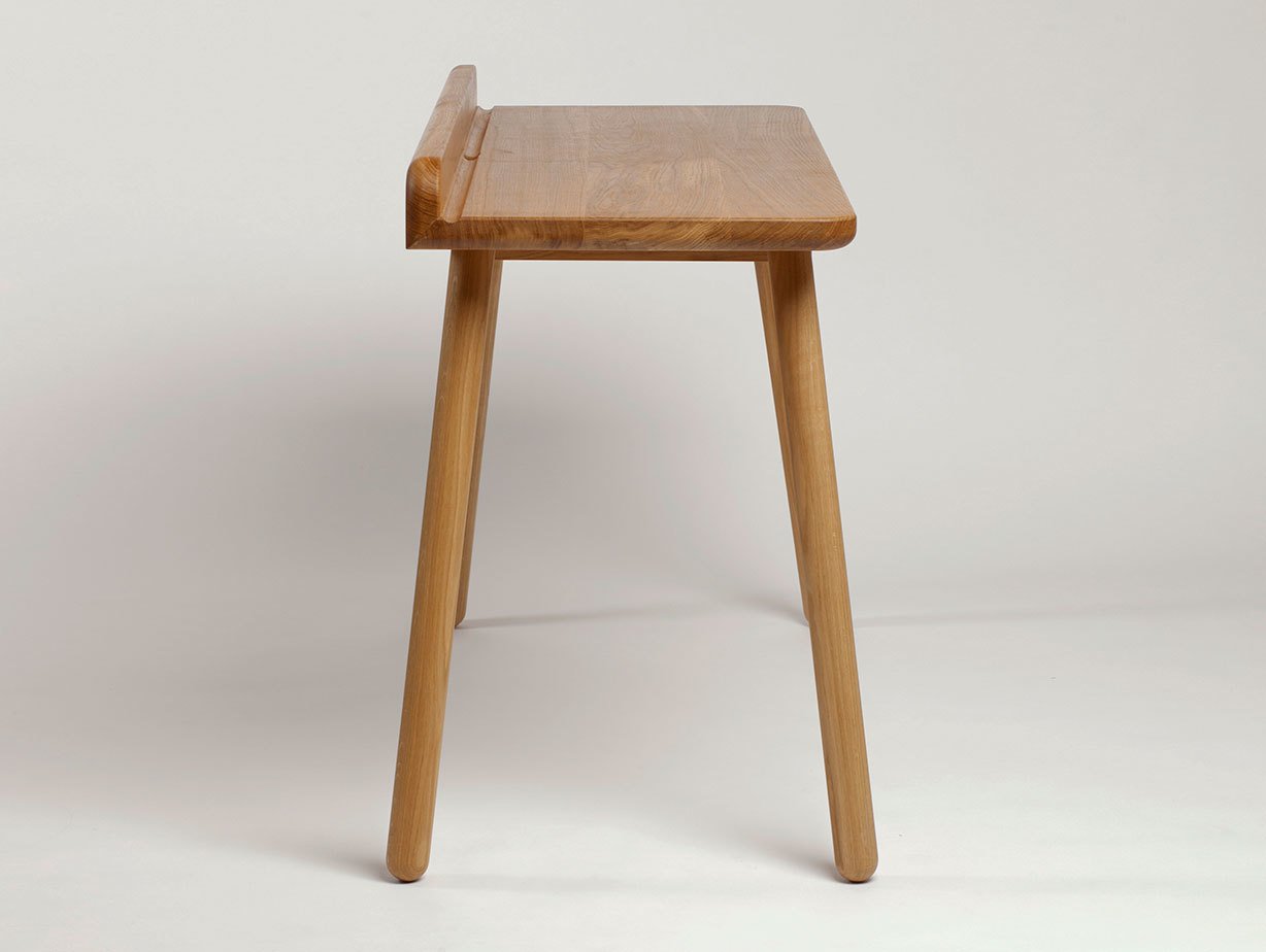 Another Country Desk One Oak end detail