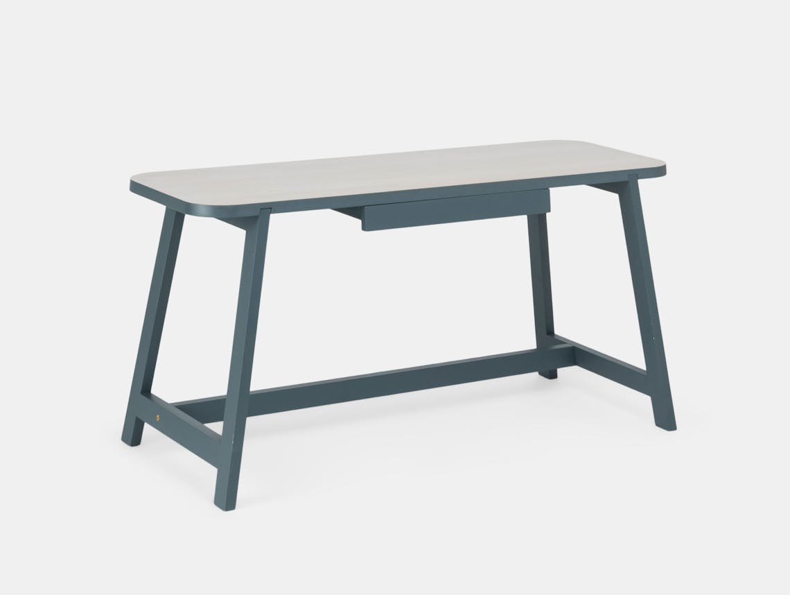 Another Country Desk Three beech grey
