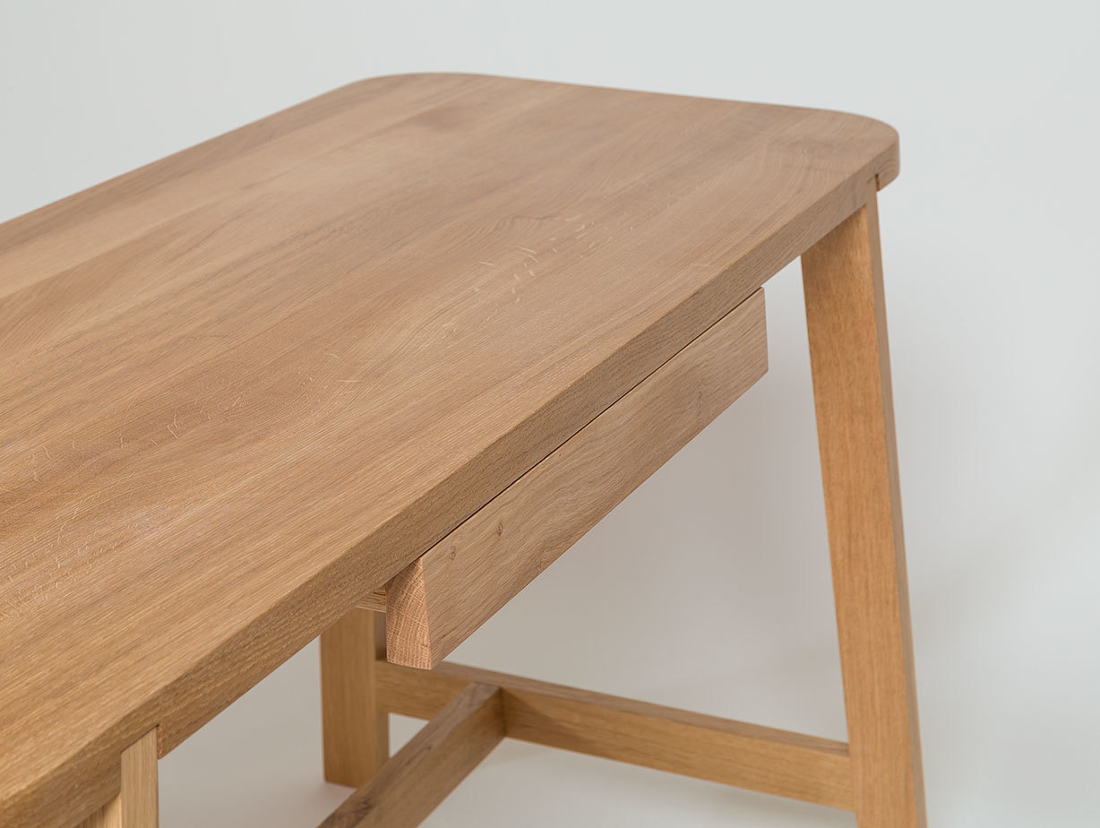 Another Country Desk Three oak 3