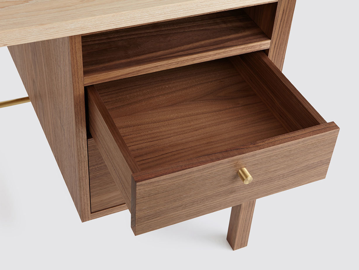 Another Country Desk Two drawer detail 1
