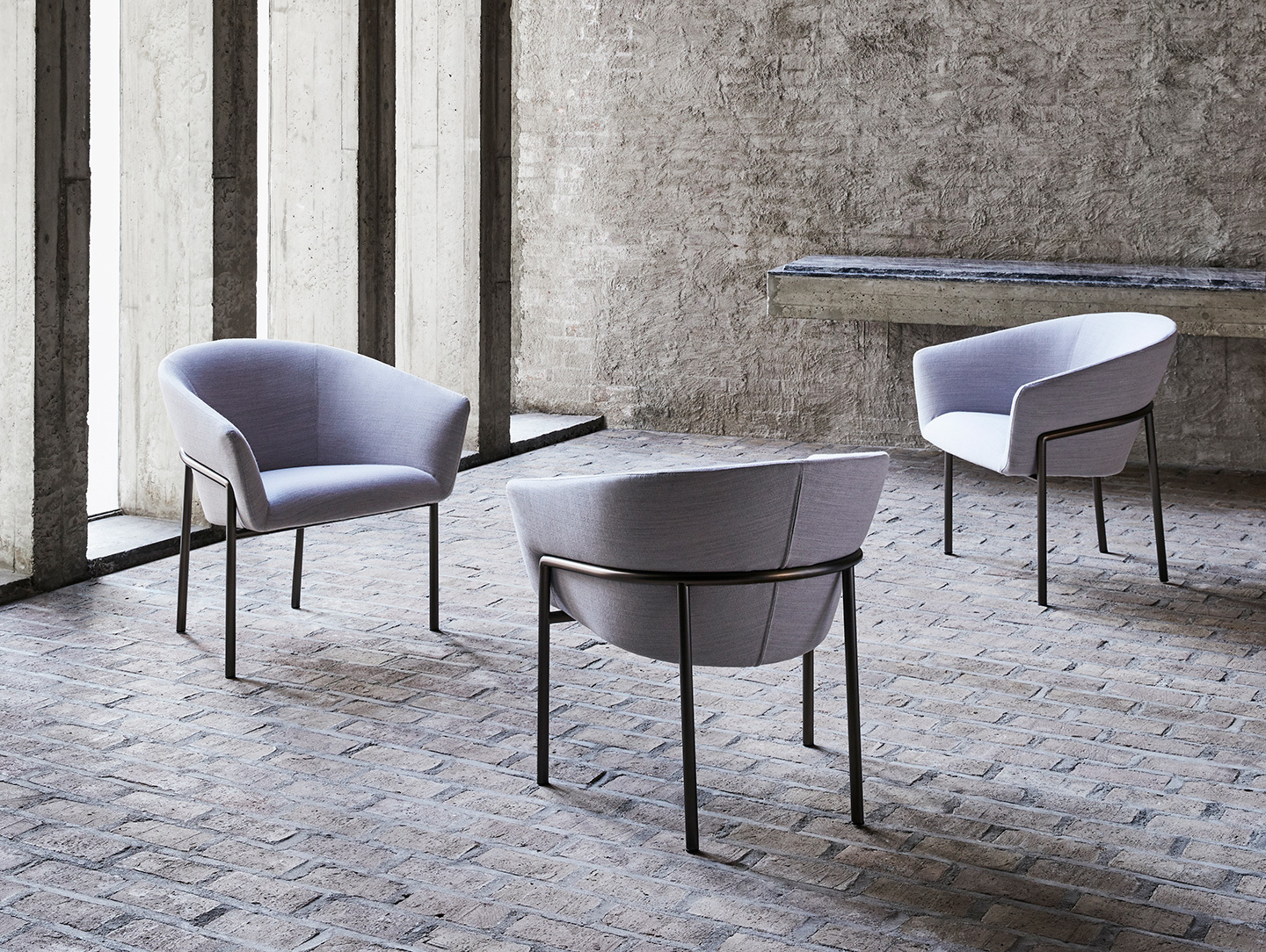 Bensen Metro Lounge Chairs Niels Bendtsen