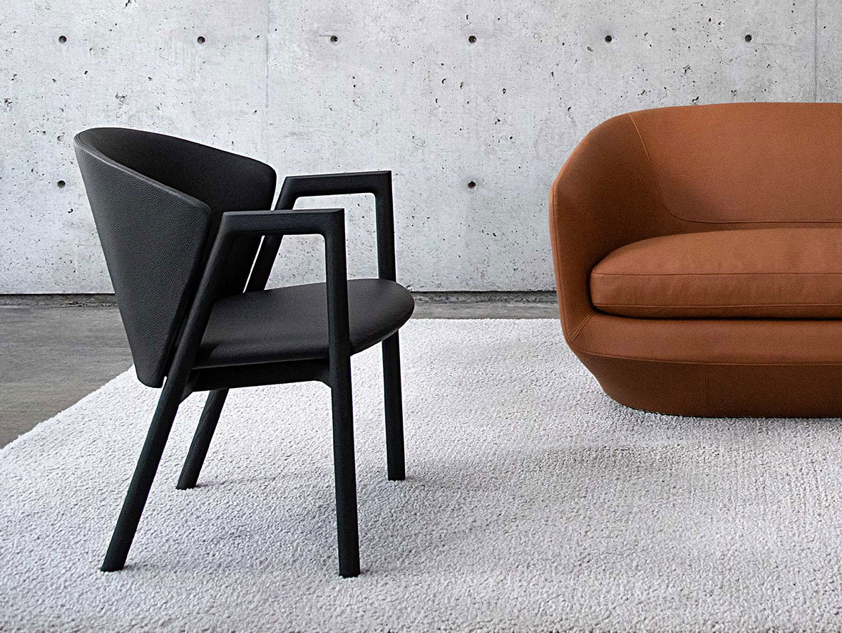 Bensen Pub Chair black leather