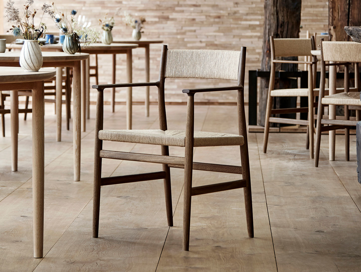 Brdr Kruger ARV Armchairs restaurant 3 Studio David Thulstrup