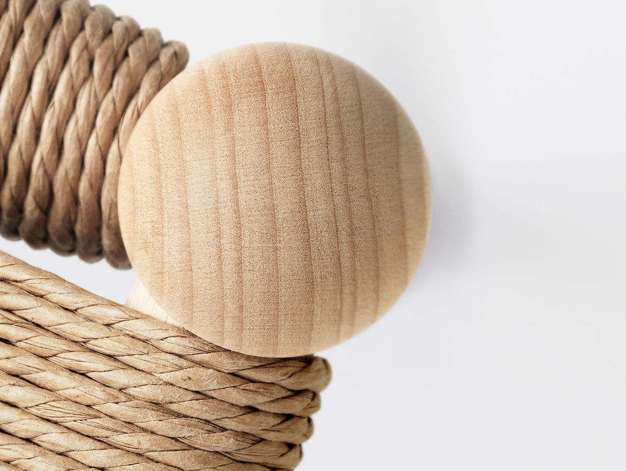 Carl Hansen CH24 Wishbone Chair Beech detail Hans Wegner