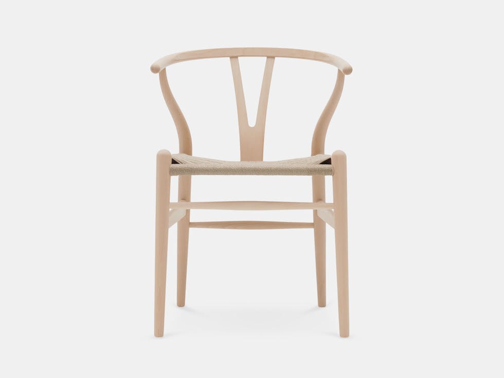 Carl Hansen CH24 Wishbone Chair Soaped Beech Hans Wegner Carl Hansen CH24 Wishbone Chair Soaped Beech Hans Wegner