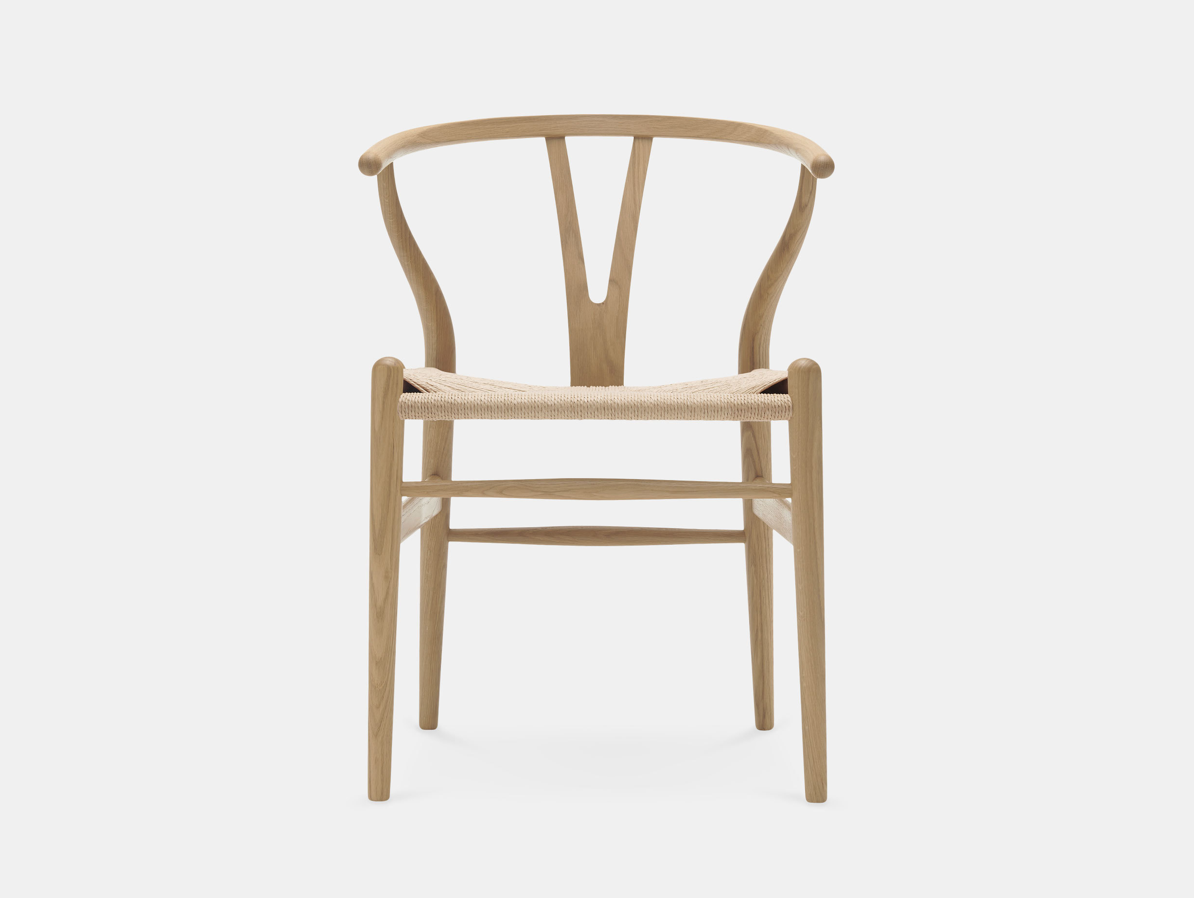 Carl Hansen CH24 Wishbone Chair Soaped Oak Hans Wegner