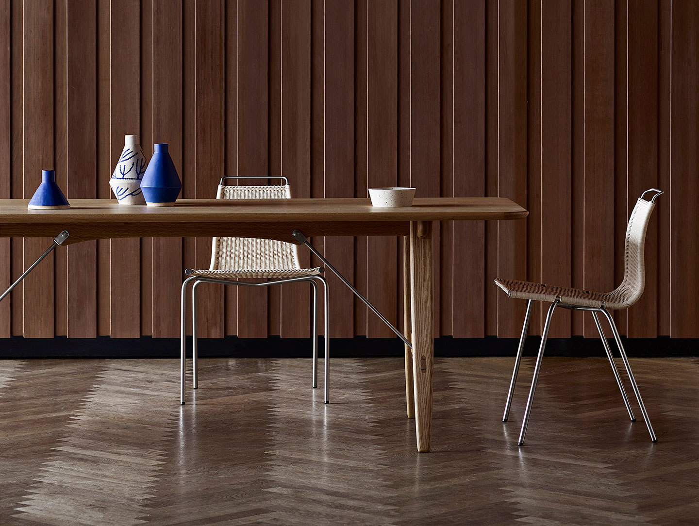 Carl Hansen Hunting Table Oak Dining Det Borge Mogensen