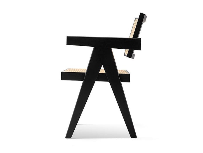 Cassina Capitol Complex Office Chair side Pierre Jeanneret