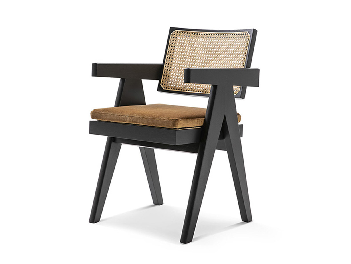 Cassina Capitol Complex Office Chair with arms Pierre Jeanneret