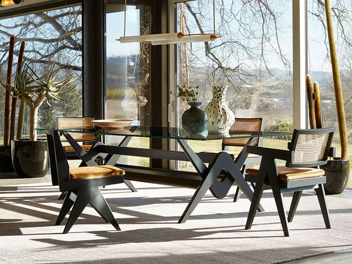 Cassina Capitol Complex Office Chairs 2 Pierre Jeanneret