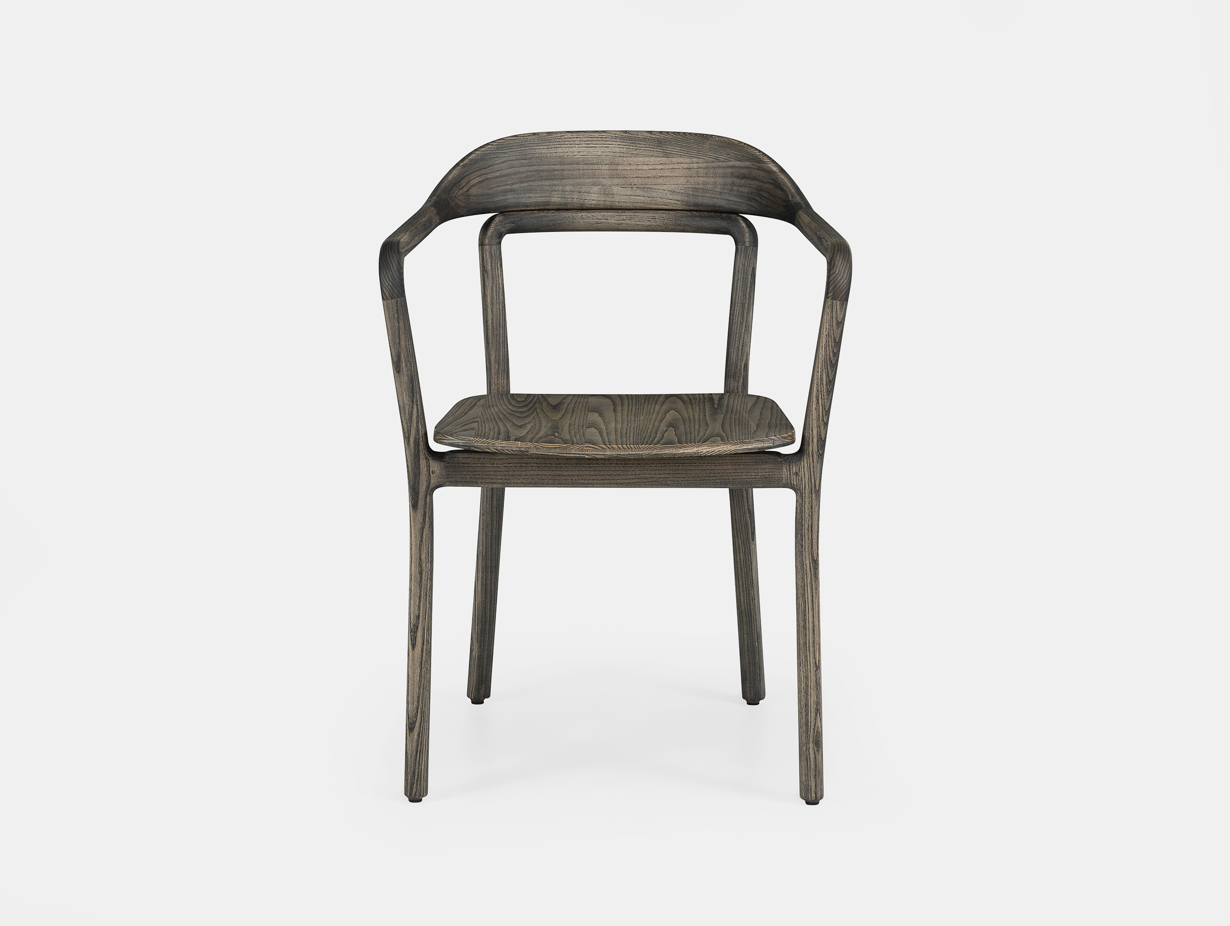 De la espada duet chair black oak 2