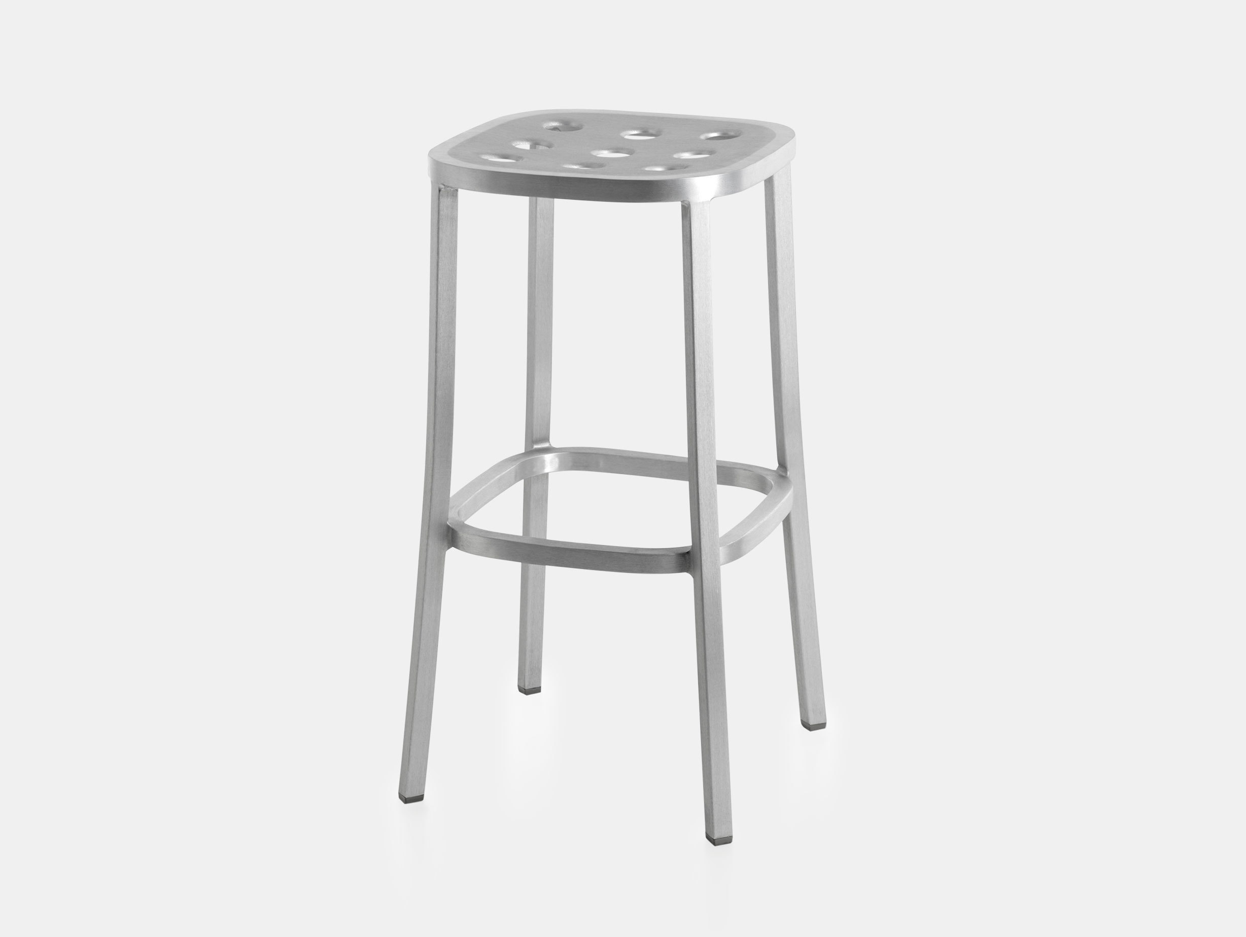 Emeco 1 Inch All Aluminium Barstool 2 Jasper Morrison