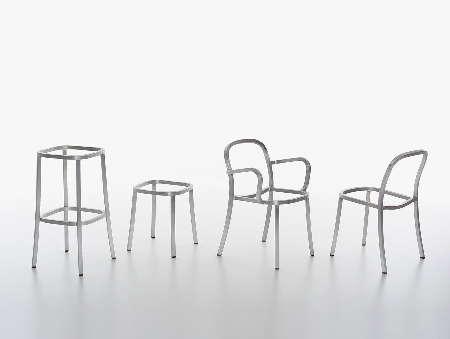 Emeco 1 Inch Collection Recycled Aluminium Frames Jasper Morrison