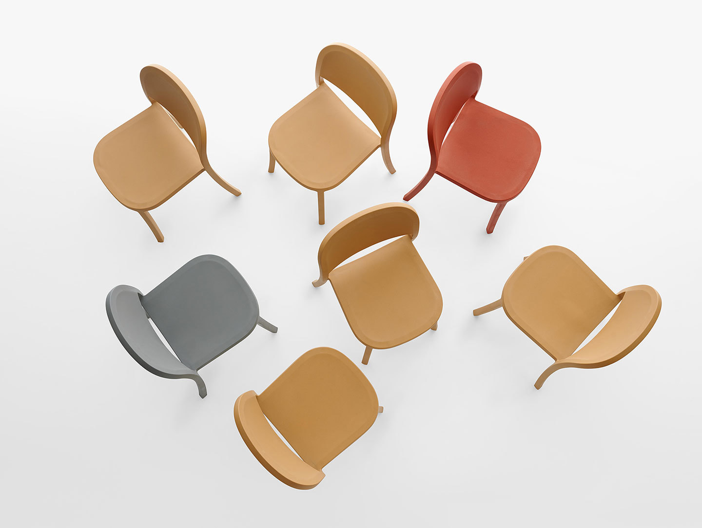 Emeco 1 Inch Reclaimed Chairs Jasper Morrison