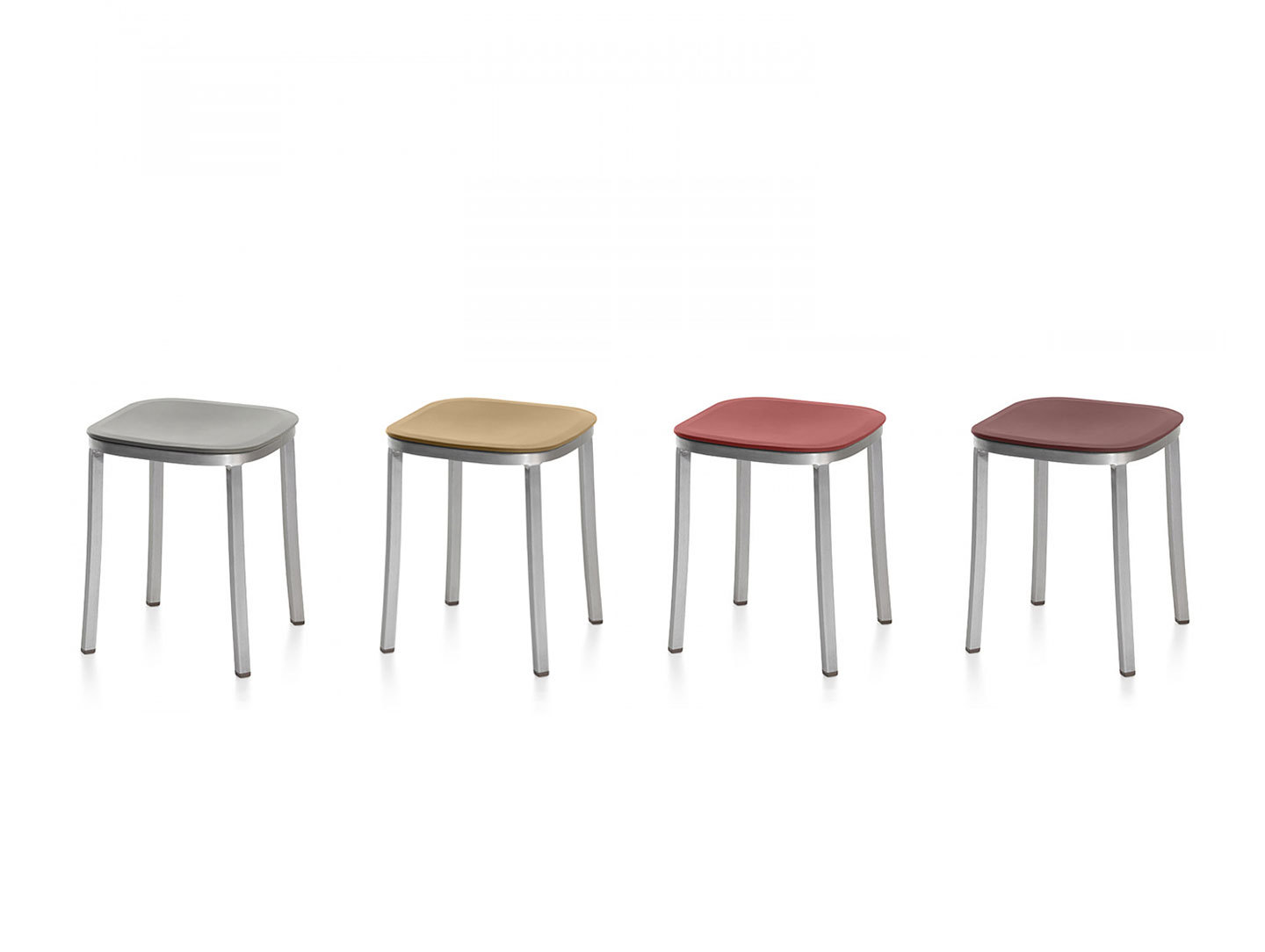 Emeco 1 Inch Small Stools 1 Jasper Morrison