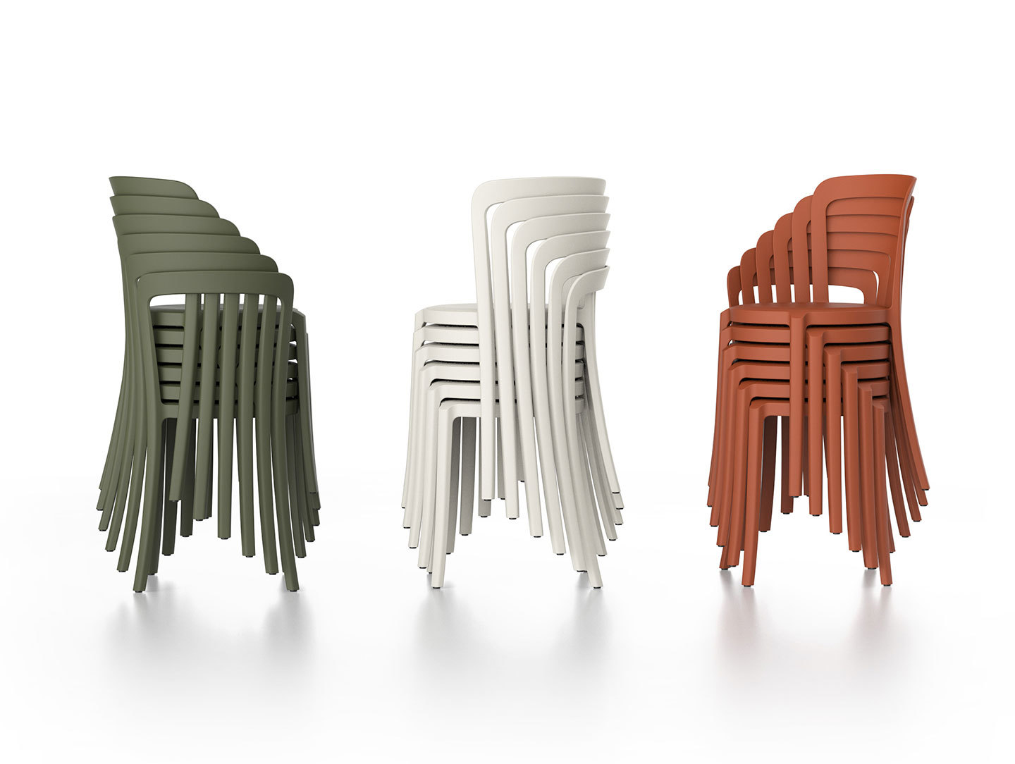 Emeco On and On Chairs stackable Edward Barber Jay Osgerby