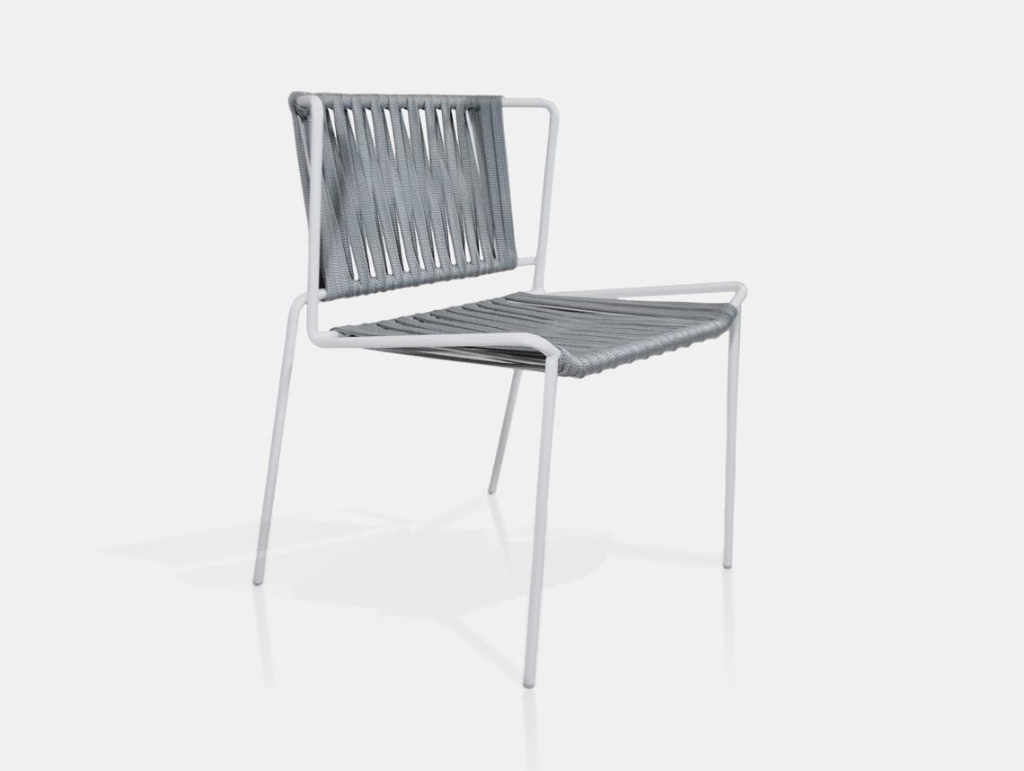 Expormim Out Line Chair white grey Nieves Contreras