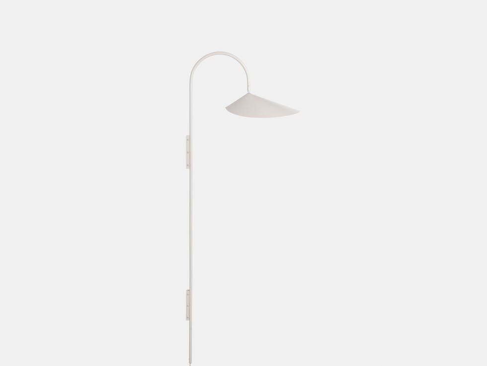 Fer living arum tall wall lamp cashmere