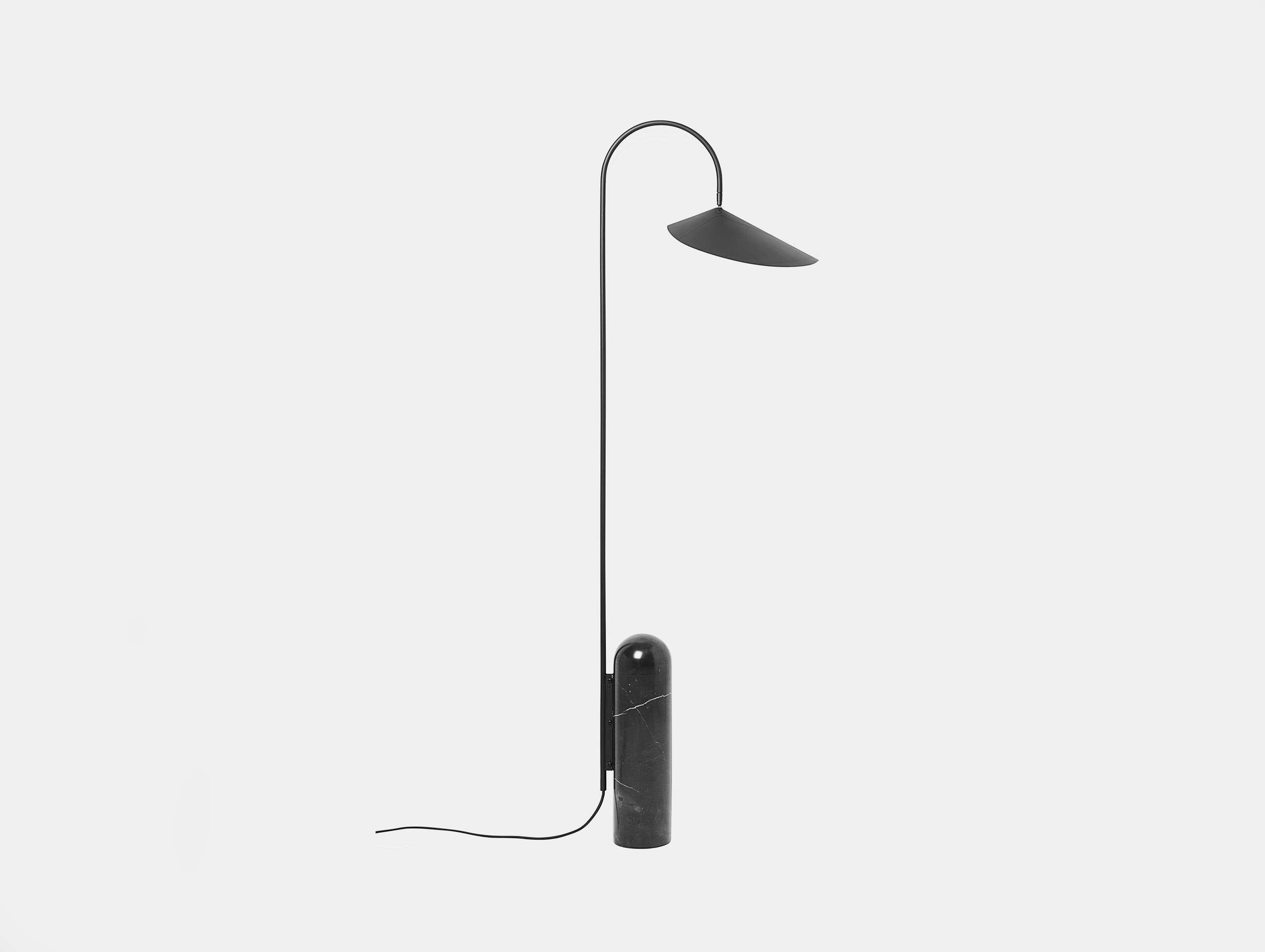 Ferm living arum floor lamp black