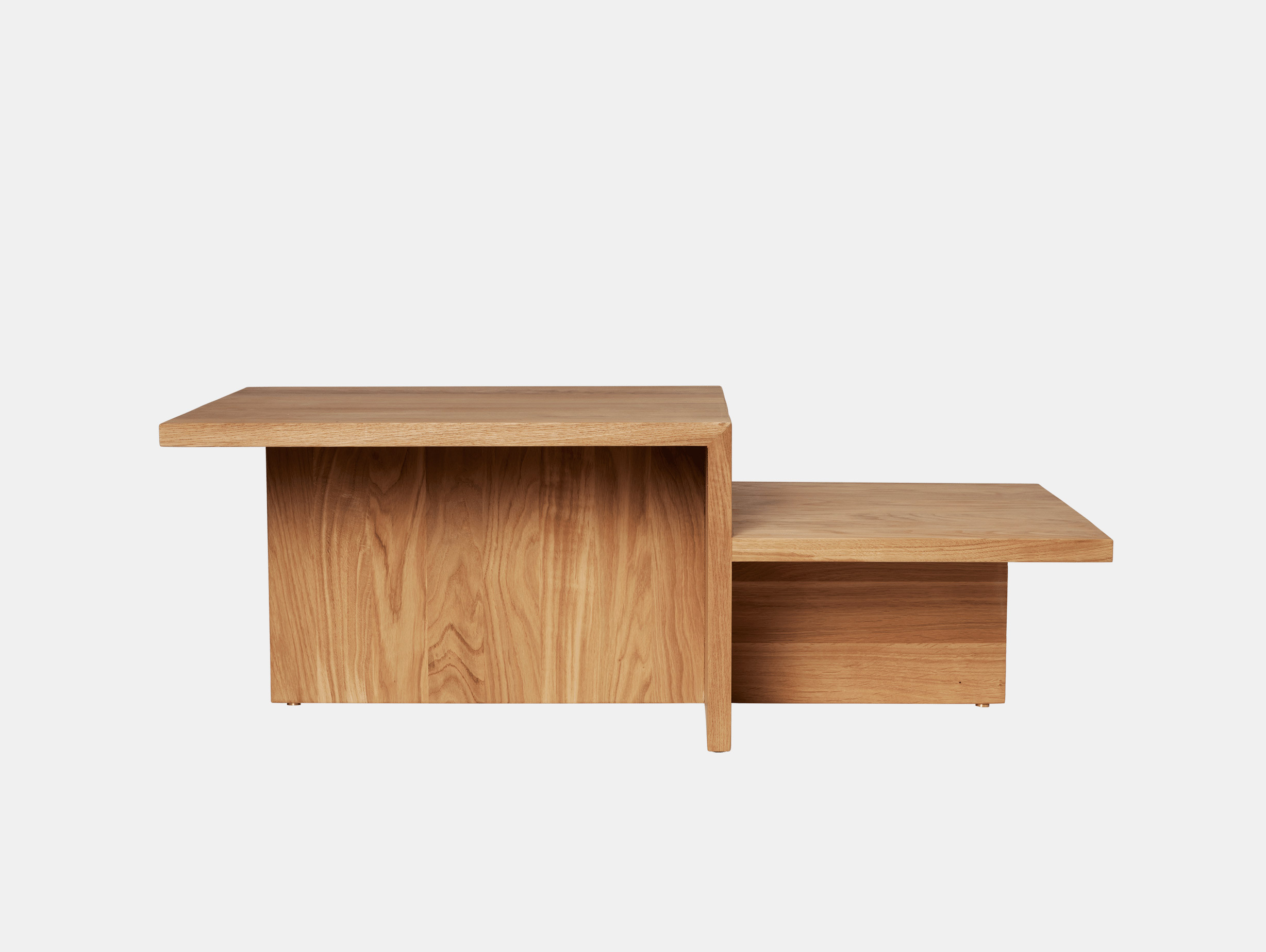 Ferm living distinct coffee table natural oak2