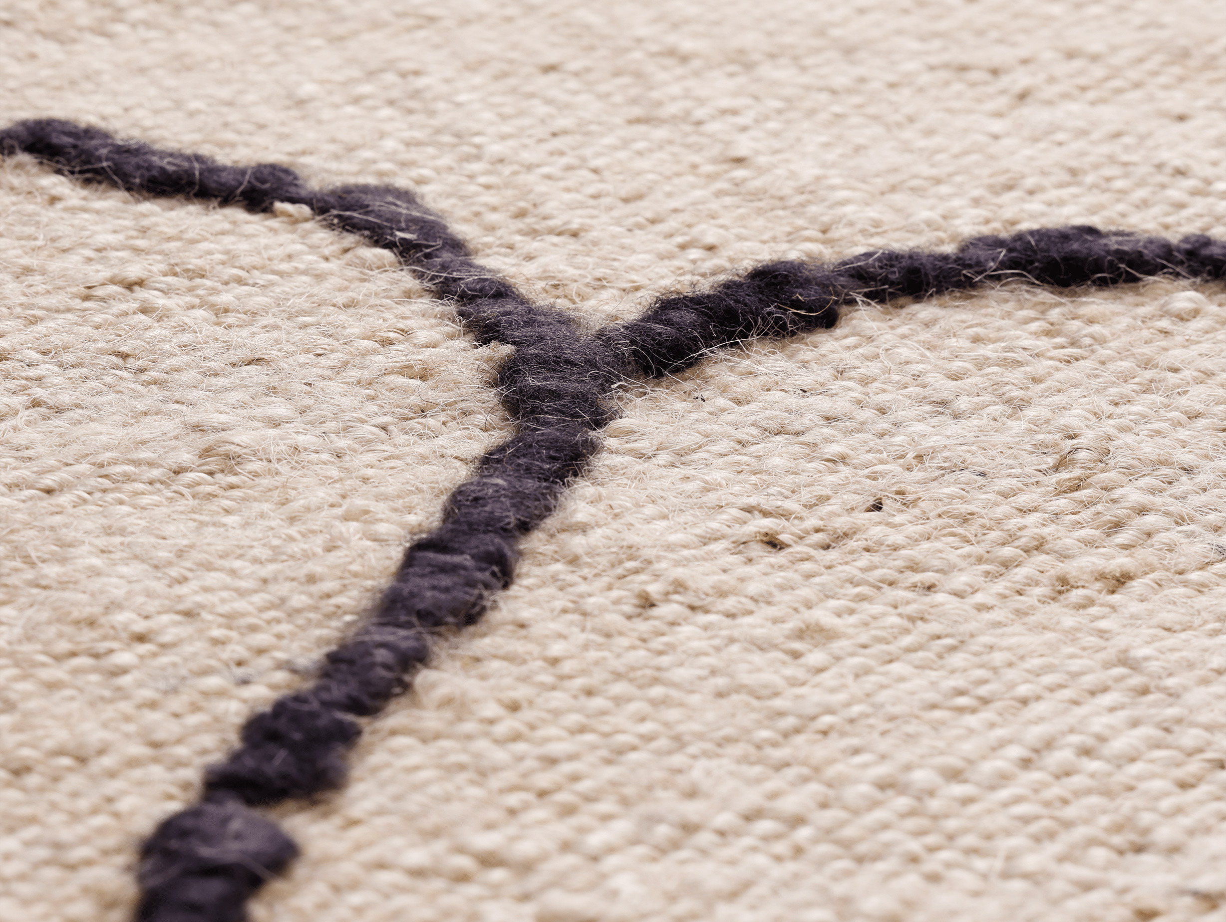 Ferm living gesso jute rug lifestyle2