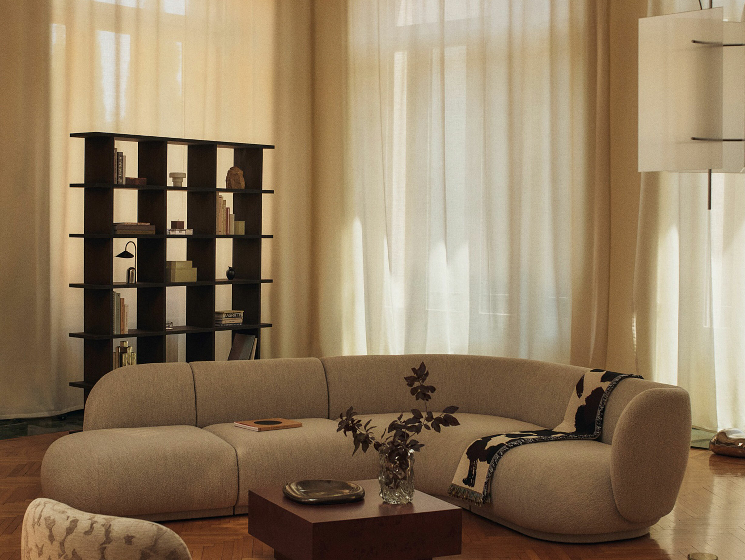 Ferm living oeste pendant lamp clear glass ls 2