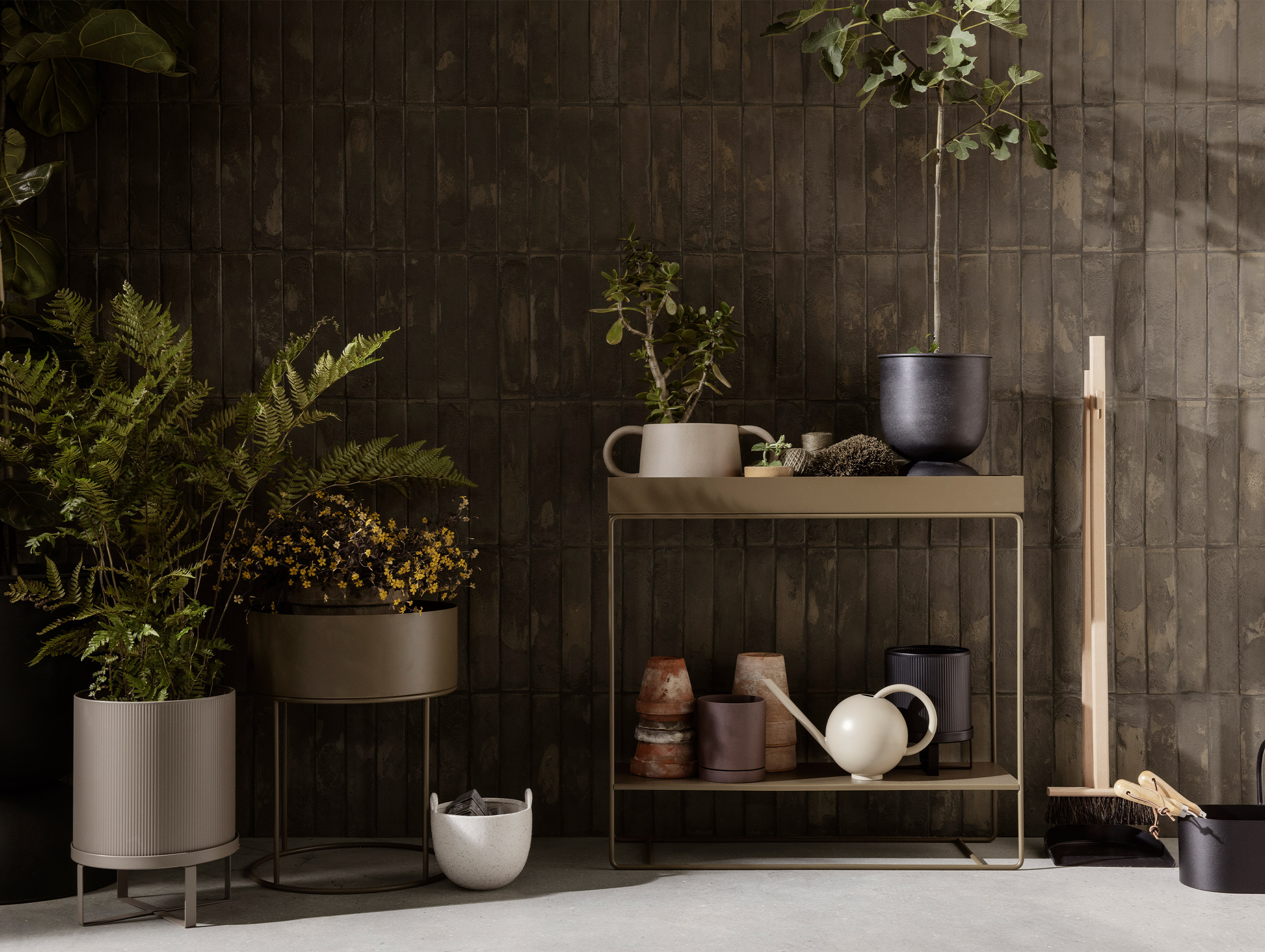 Ferm living plant box two tier lifestyle3