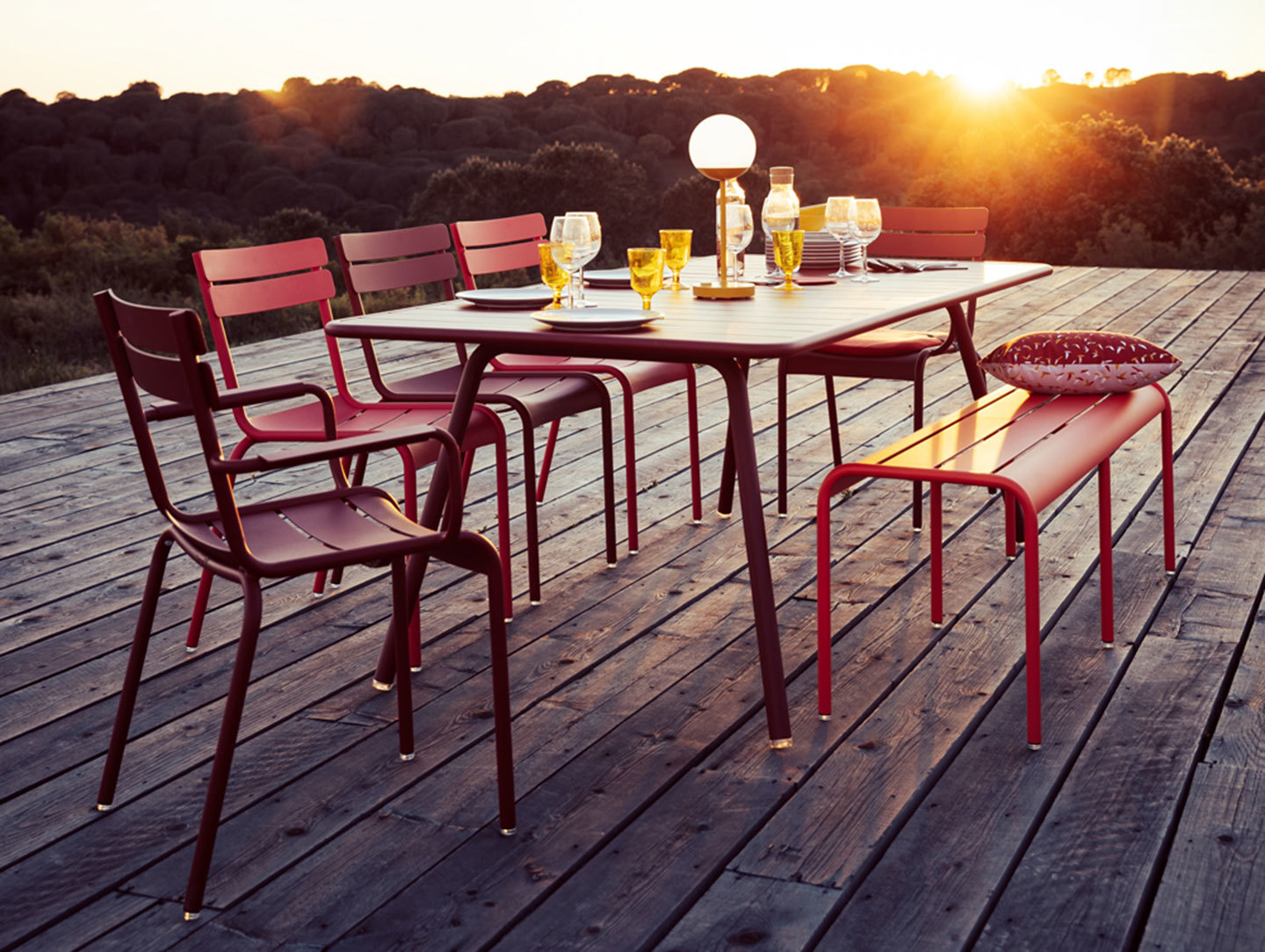 Fermob LUXEMBOURG PIMENT