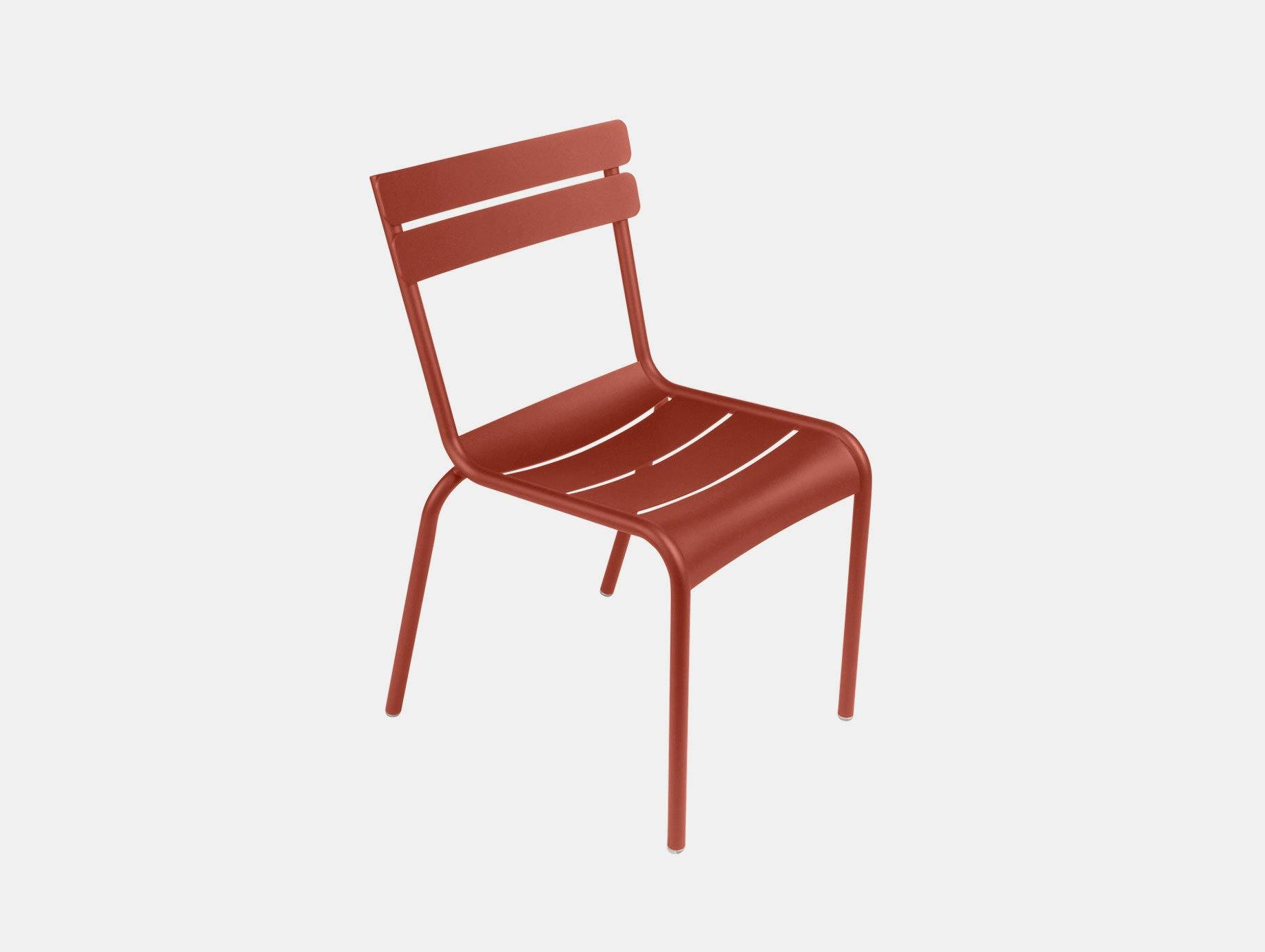 Fermob Luxembourg Chair red ochre Frederic Sofia