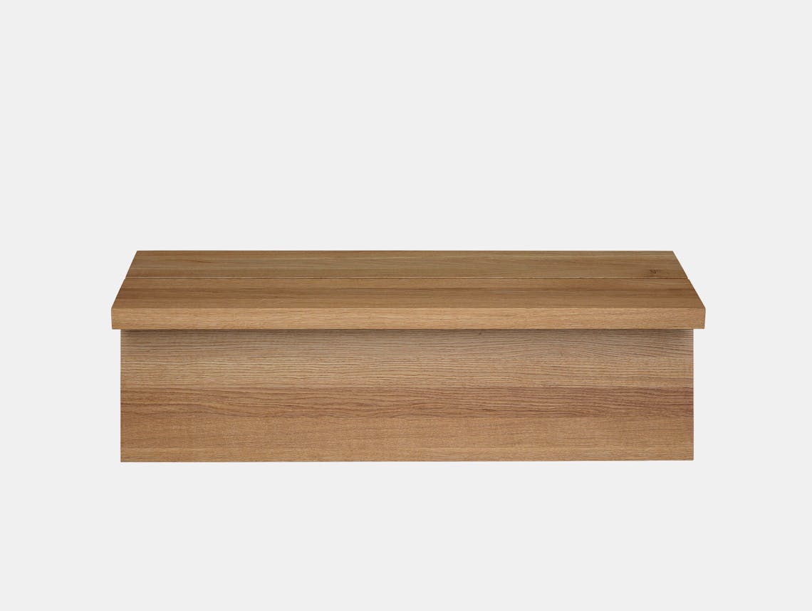 Fogia supersolid object 3 oak bench