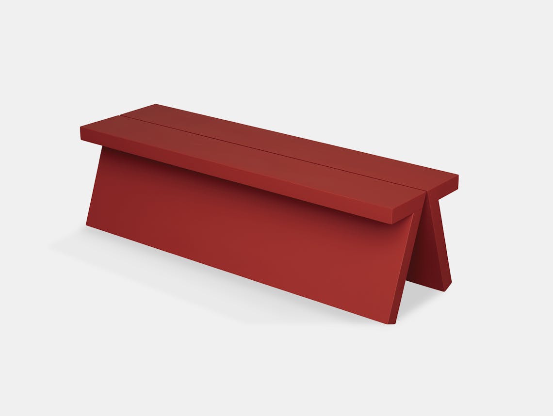 Fogia supersolid object 3 red bench
