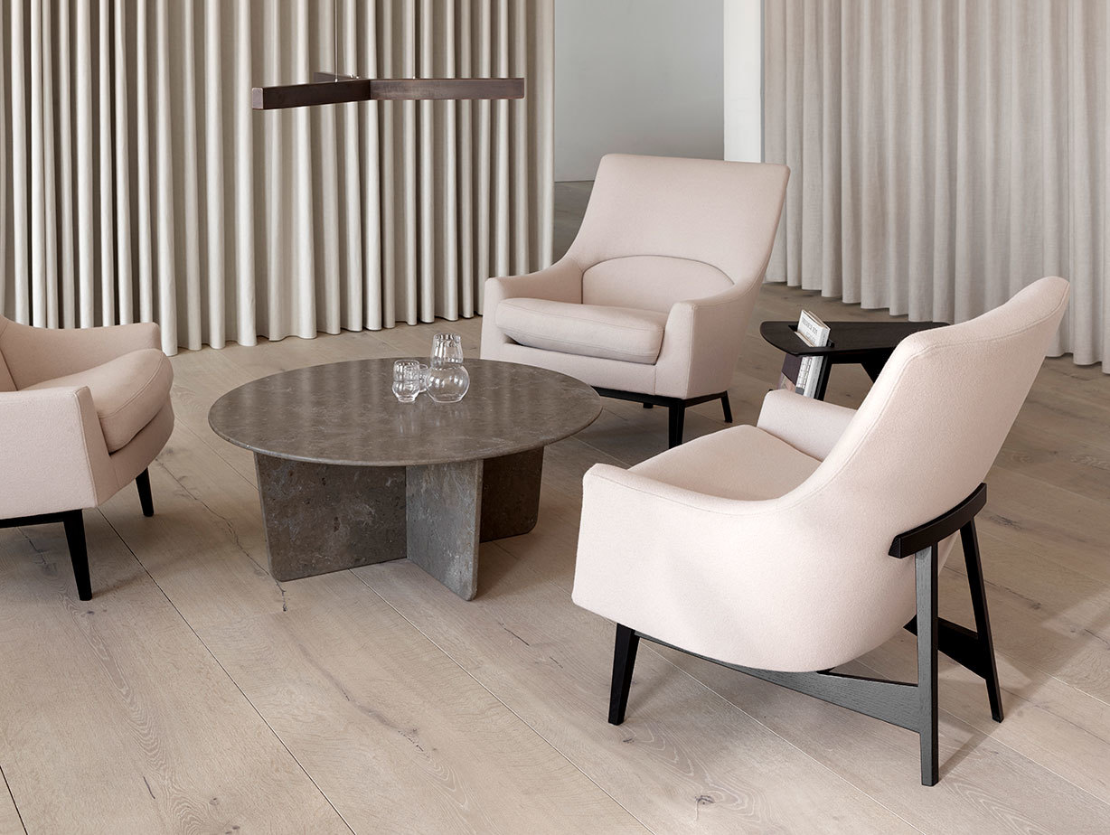 Fredericia A Chairs Wood Base