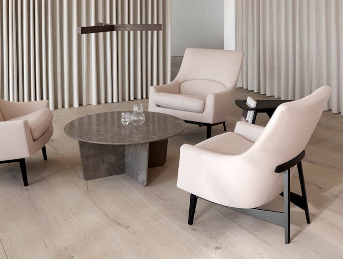 Fredericia A Chairs Wood Base
