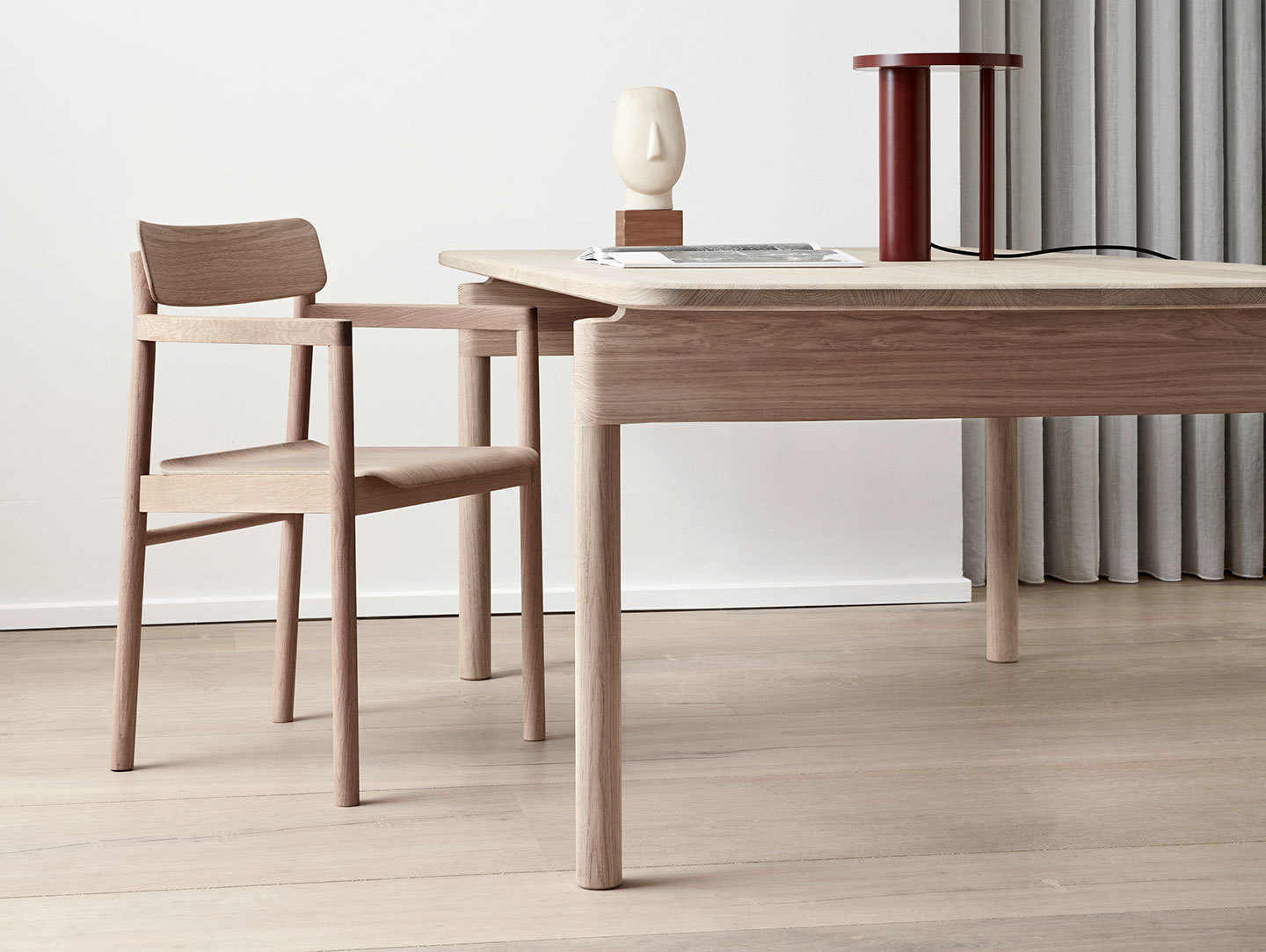 Fredericia Post Chair oak 1 Cecilie Manz