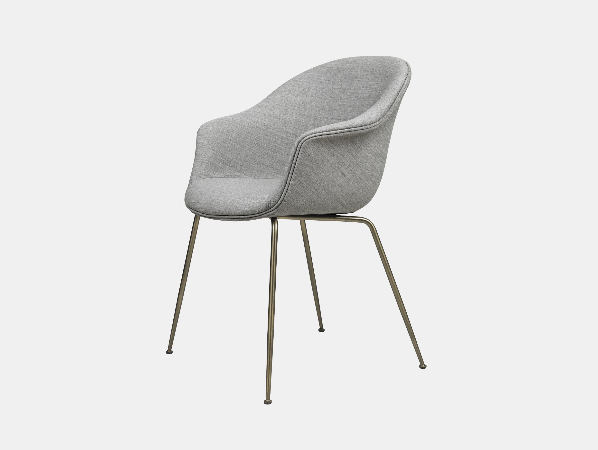 Gubi Bat Dining Chair Fully Upholstered Remix 123 Gam Fratesi