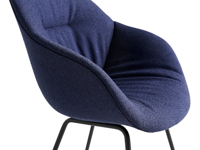 Hay AAC 127 Soft Chair Olavi by HAY 07 black base detail 02