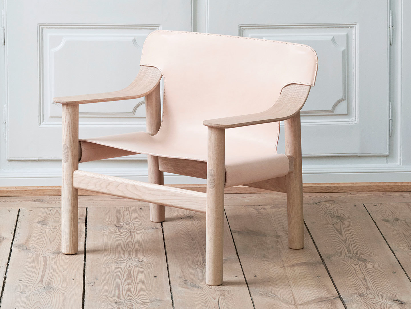 Hay Bernard Easy Chair oak natural leather 2 Shane Schneck